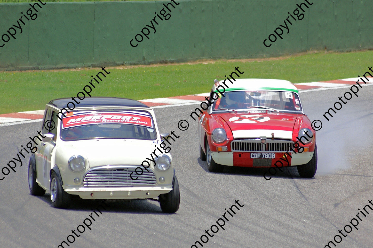 SP Green Smith MGB 12, Greig Mini 20 DSC03481 race cropped