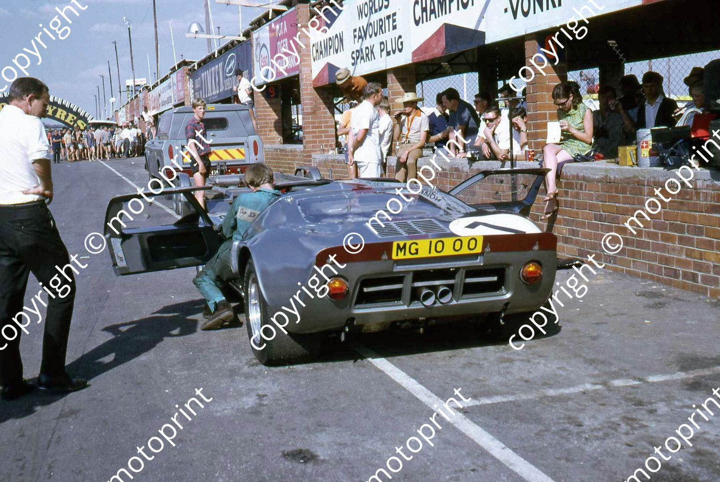 SP Guthrie GT40 rear view