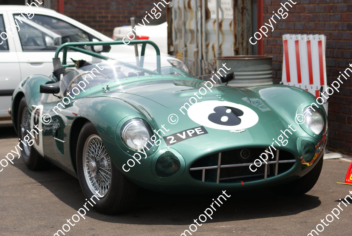 SP Laidlaw Aston Martin practice