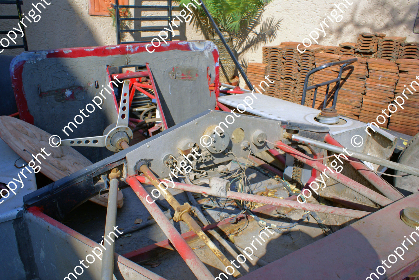 SP Lolette Chev July 2008 cockpit and dash