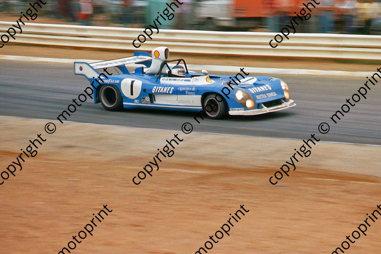 SP Matra Beltoise, Jarier in car