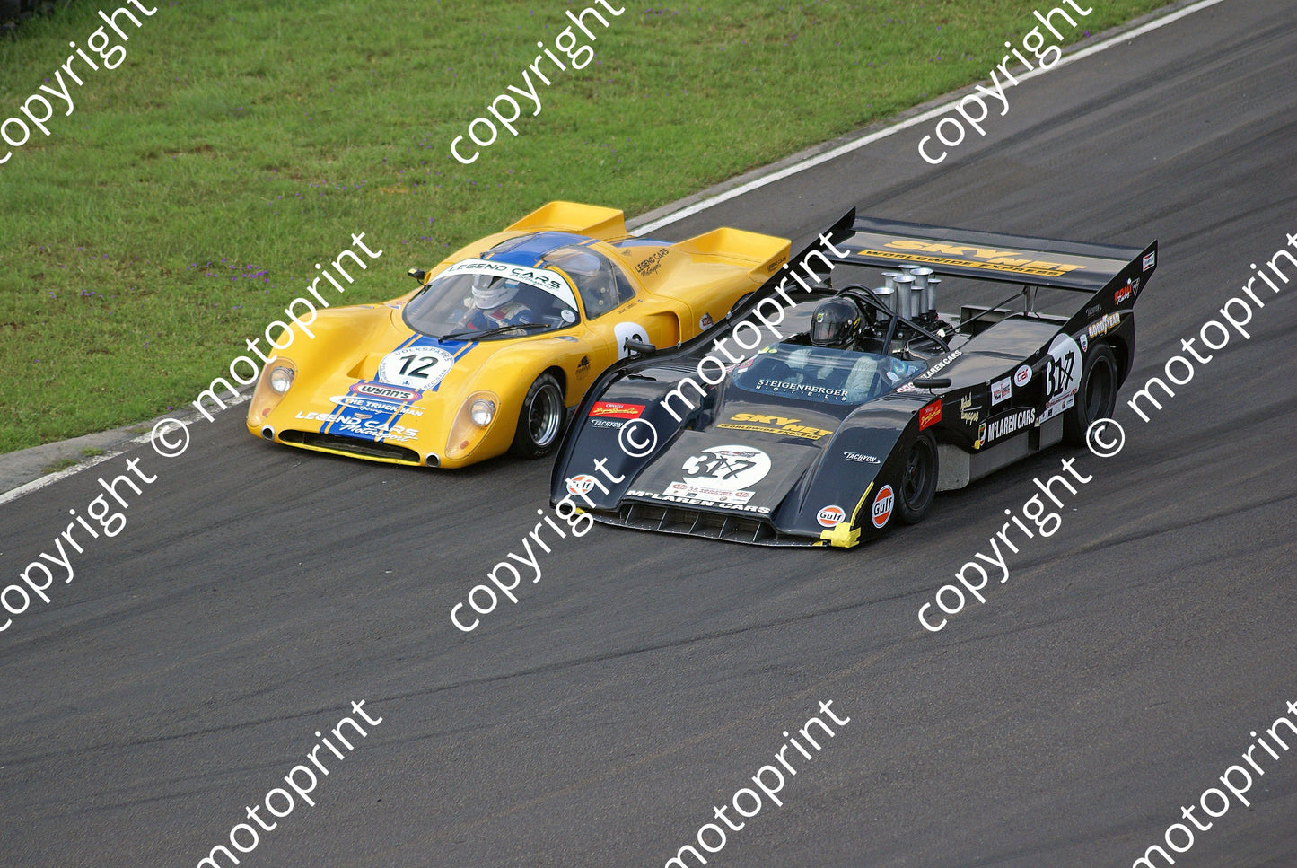 SP McLaren M8F Campagne, Chevron B16 Orbell DSC02362
