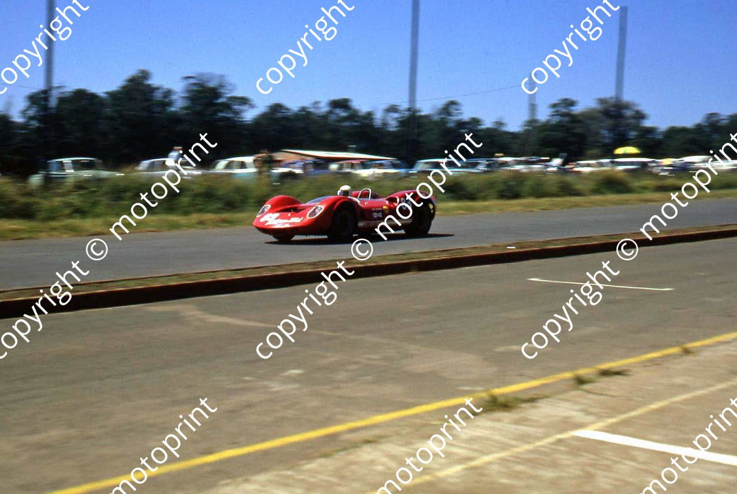 SP Olthoff McLaren on straight