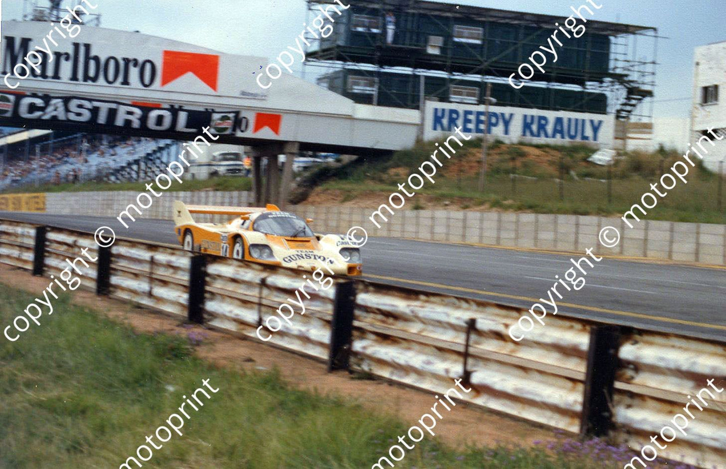 SP Palmer Lammers Gunston Porsche 956 Castrol 1000 (thanks Colin Burgess)