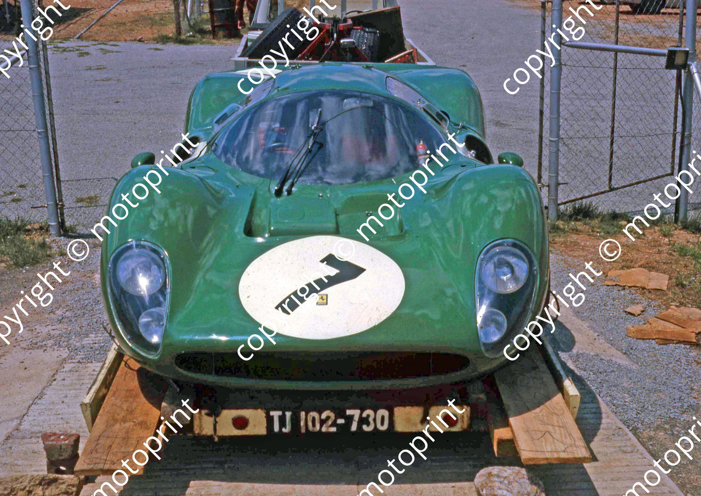 SP Piper Ferrari P4 head on scanned A4 210