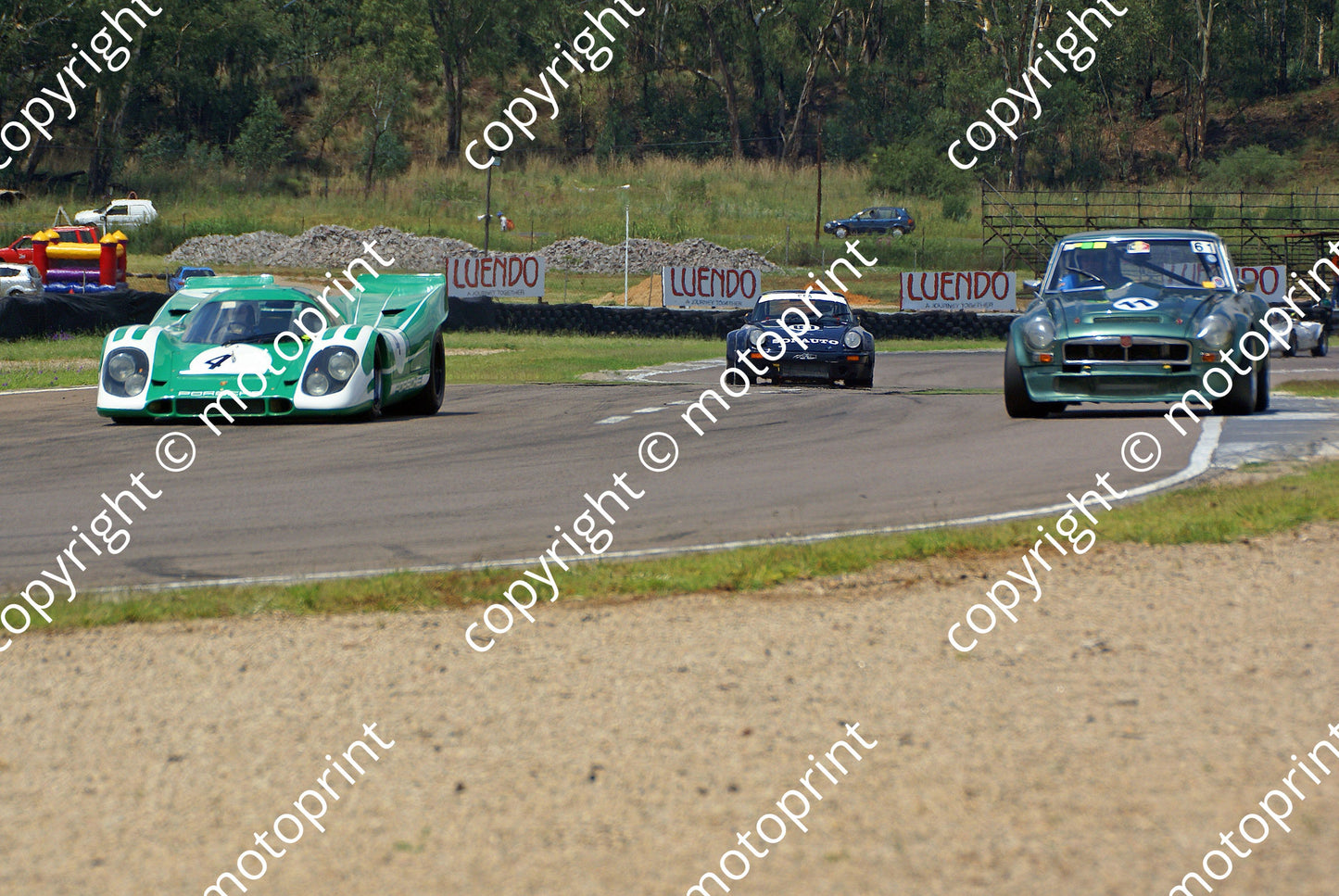 SP Porsche 917 Attwood, MGB GT Pearce