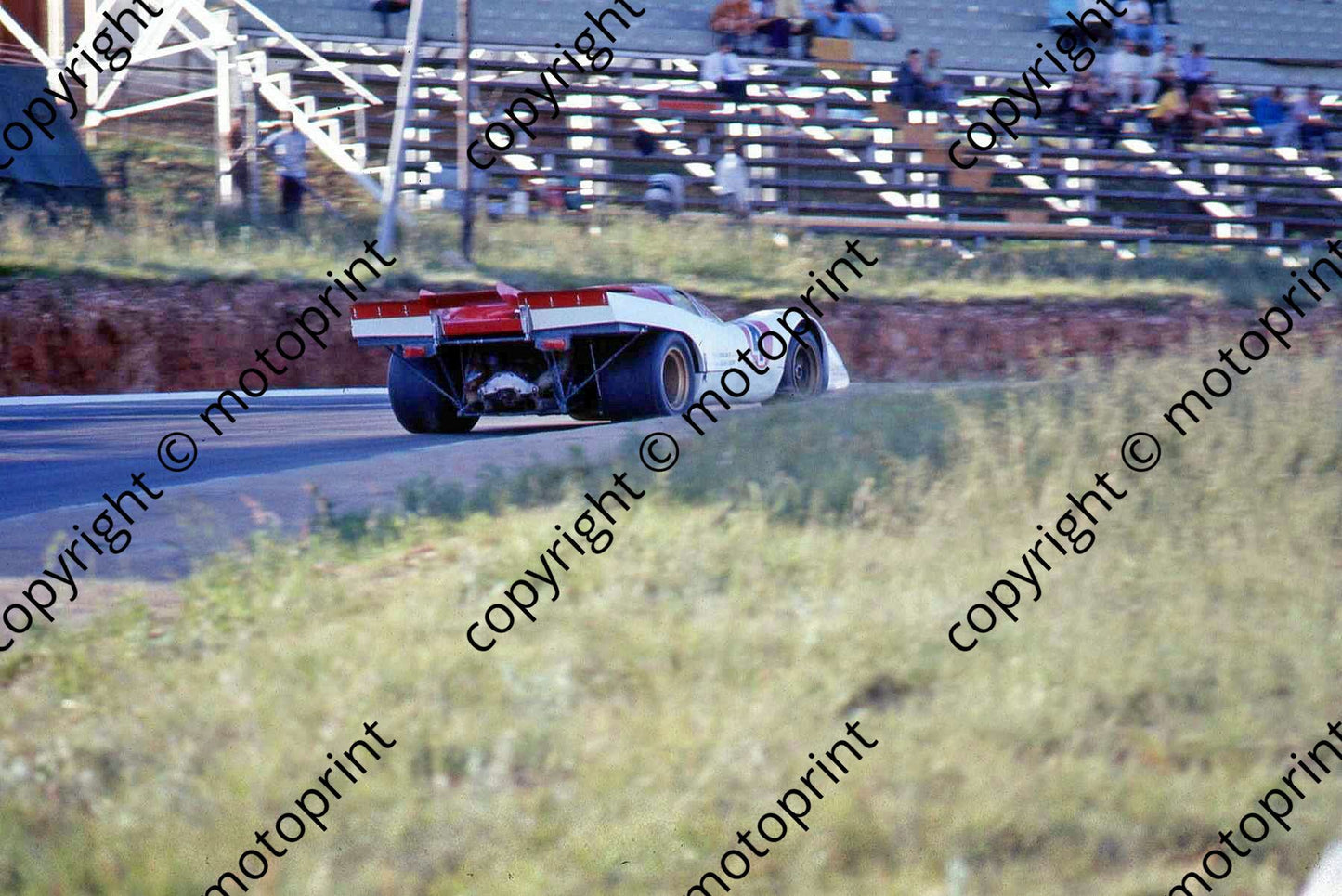 SP Porsche 917 rear at Leeukop, Casoni Adamowicz
