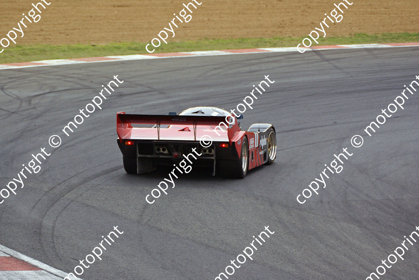 SP Porsche 962 Advan Bricknell rear