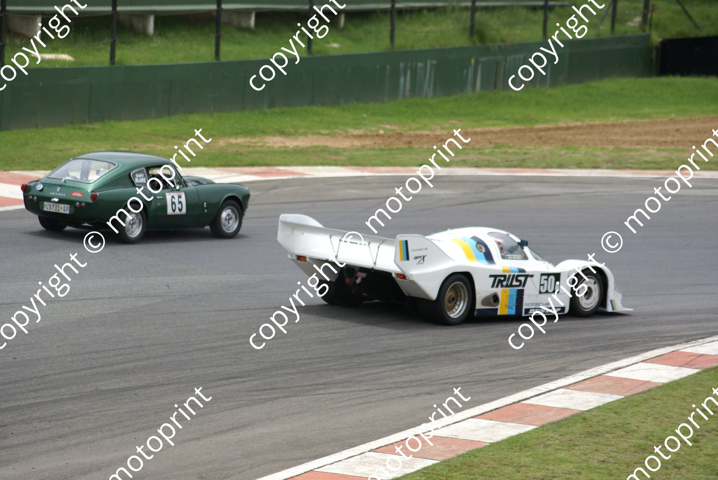 SP Pretorius Porsche 956 2, Blake Triumph 48 DSC03274 practice no. 50 65