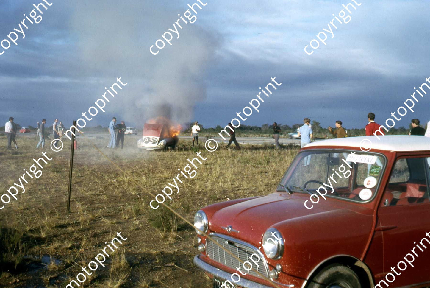 SP Underwood Dart bonfire