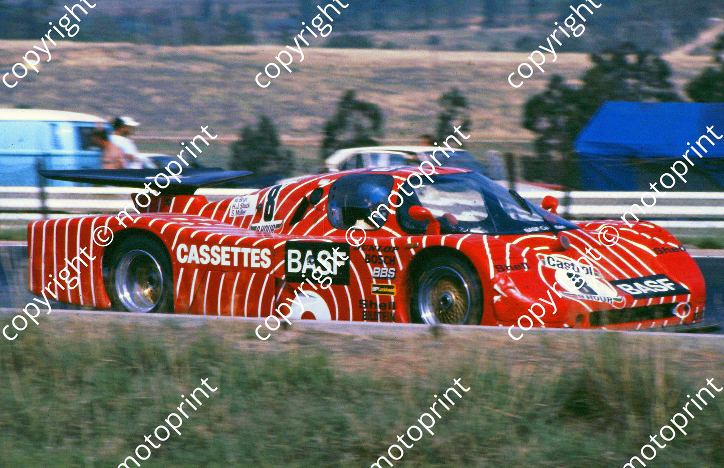 SP Sauber Cosworth Stuck Brun Muller