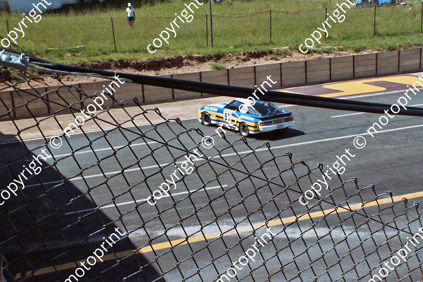 SP (thanks Colin Burgess) 1983 Castrol 1000 Mazda Morgenrood Hepburn moving to grid (36)