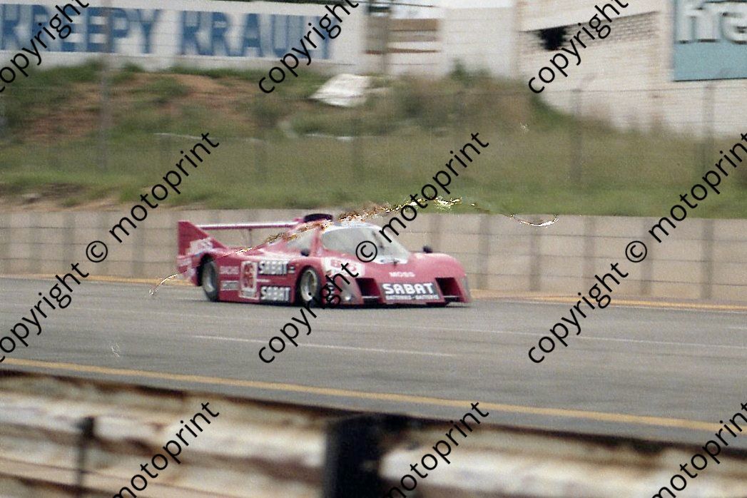 SP (thanks Colin Burgess) 1983 Castrol 1000 Rieger Cosworth Goetz Rieger (27)