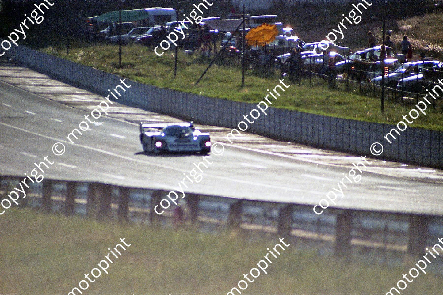 SP (thanks Colin Burgess) 1983 Castrol 1000 Rothmans Porsche 956 main straight dusk (11) - Copy