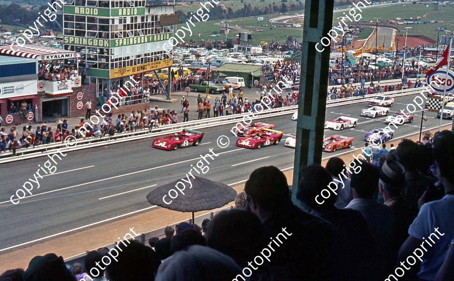 SP (thanks Stuart Falconer) a 309 1972 9hr start 312s, Gethin Mass Gunston Chevron B25s