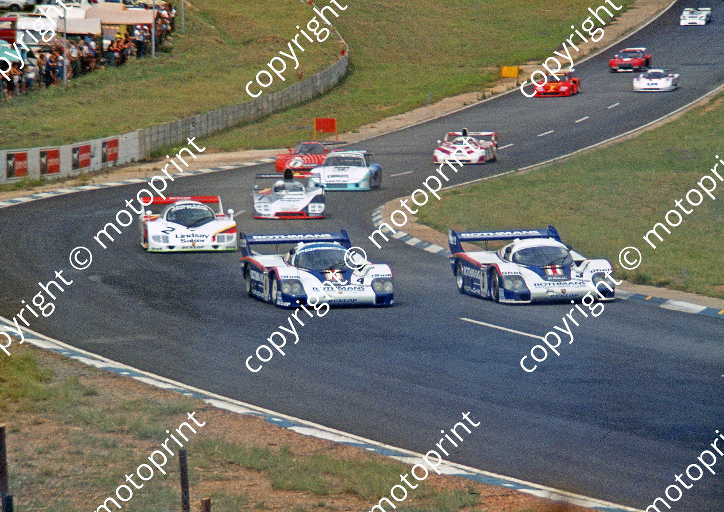 SP (thanks to Stuart Falconer) a 835 1982 9hr Rolling start #4 Bell Schuppan 956_ #3 Ickx Mass 956_ #2 Heyer Merl_ #1 Wollek Joest 936 SCANNED A4