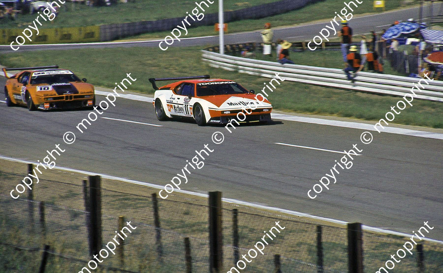 SP (thanks to Stuart Falconer) a 703 1979 Wynns 1000 M1 Hottinger Burger_ Surer T van Rooyen