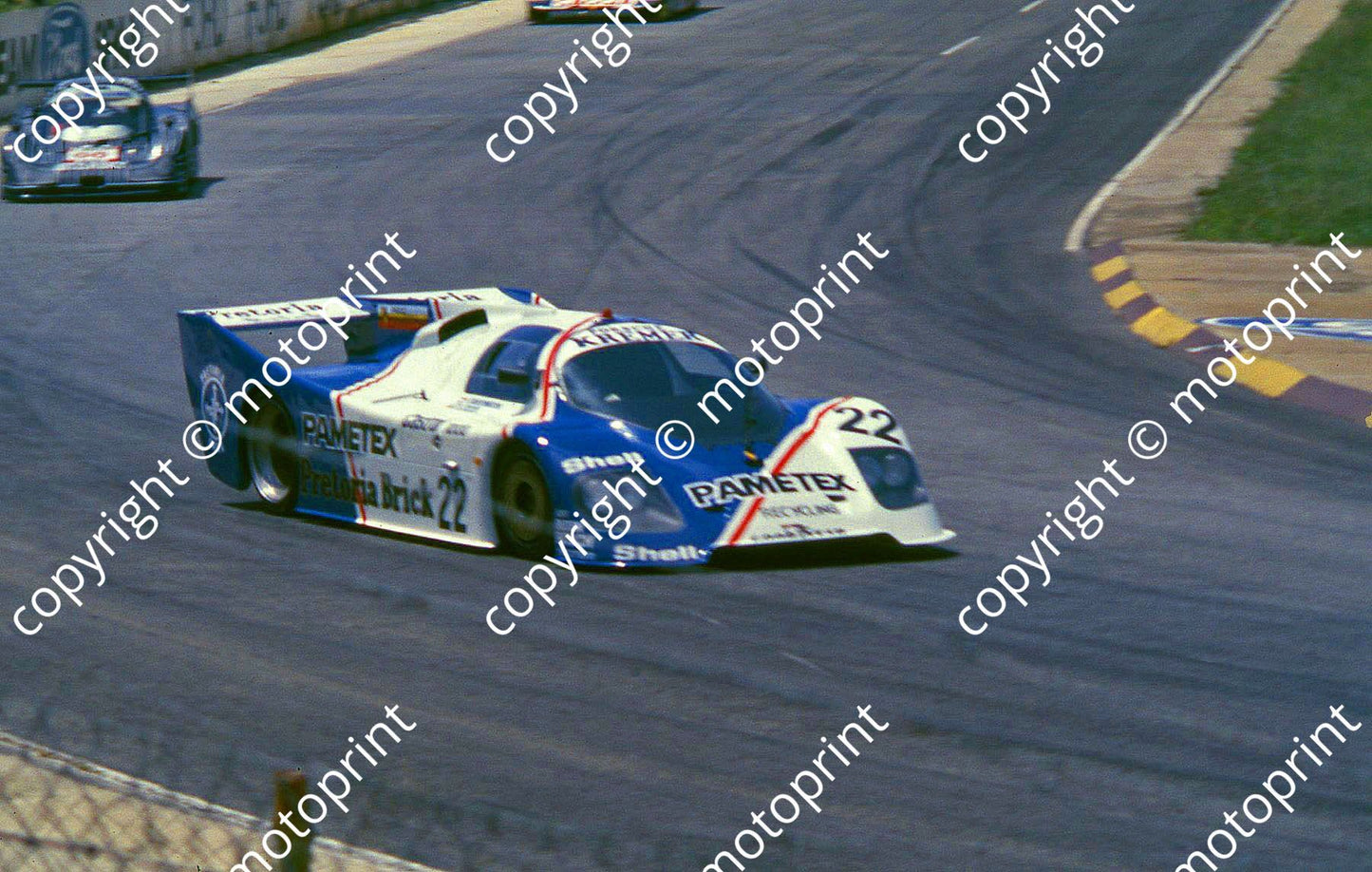 SP (thanks to Stuart Falconer) a 907 1983 Castrol 1000 Kremer Porsche CK5 G Fouche Kroesemeijer Conrad NOT PIN SHARP
