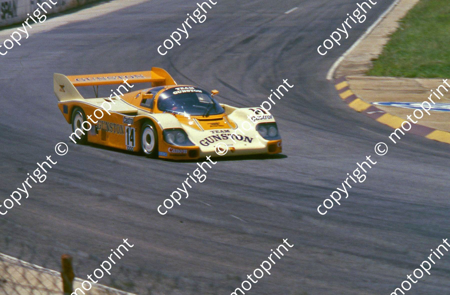 SP (thanks to Stuart Falconer) a 910 1983 Castrol 1000 Palmer Lammers Gunston Porsche 956