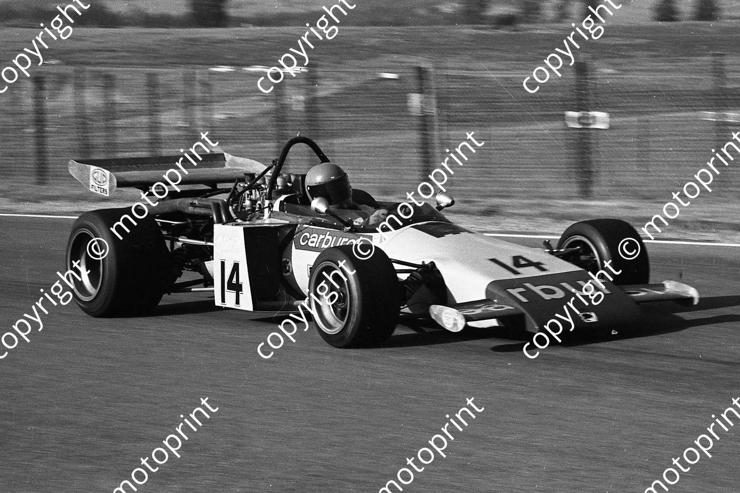 SS 14 J McNicol McLaren M10B Chev (permission Malcolm Sampson Motorsport Photography) 1972 Kya (11)