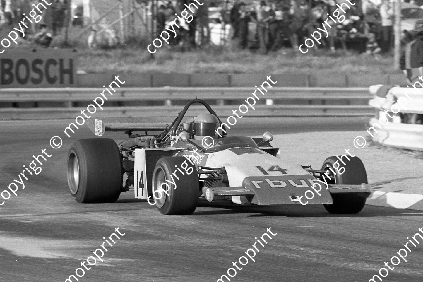 SS 14 J McNicol McLaren M10B Chev (permission Malcolm Sampson Motorsport Photography) 1972 Kya (19)