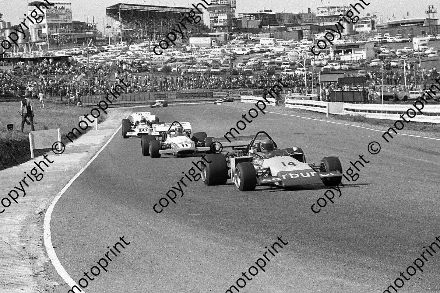 SS 14 John McNicol McL M10, P Driver McL M10a (permission Malcolm Sampson Motorsport Photography) 1972 (2)