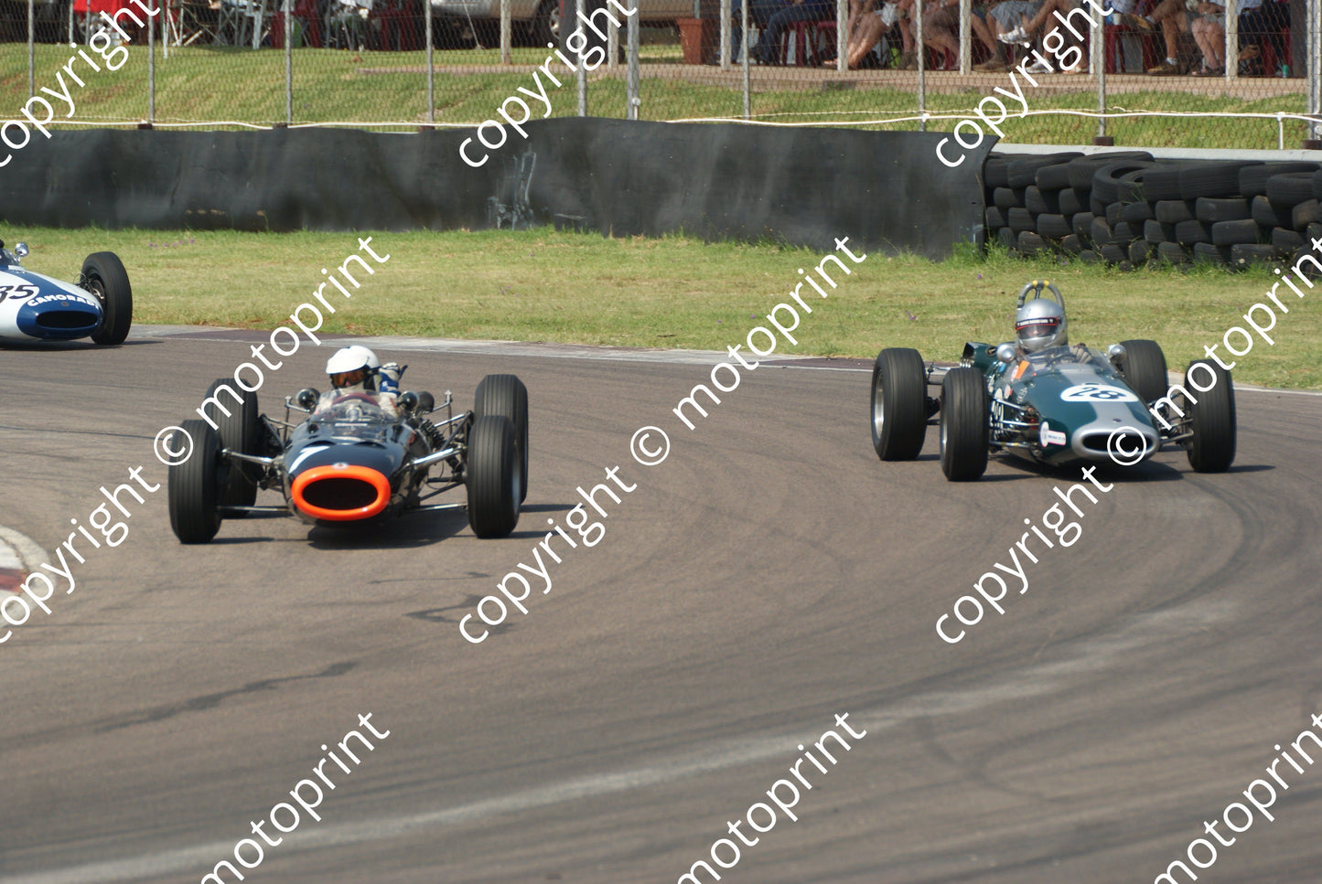 SS 28 Newman Brabham BT14 1 Attwood BRM(61)