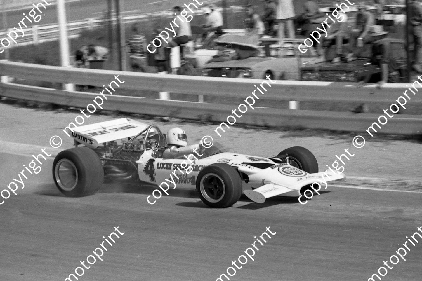 SS 4 P de Klerk Lotus 49c (permission Malcolm Sampson Motorsport Photography) 1972 Kya Highveld 100 (8)