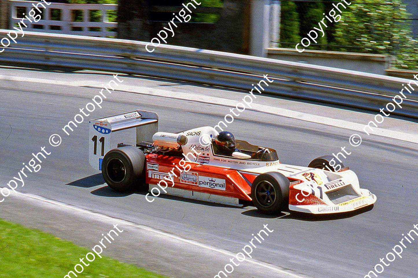 SS Alberto Colombo March BMW 782 Buisson practice