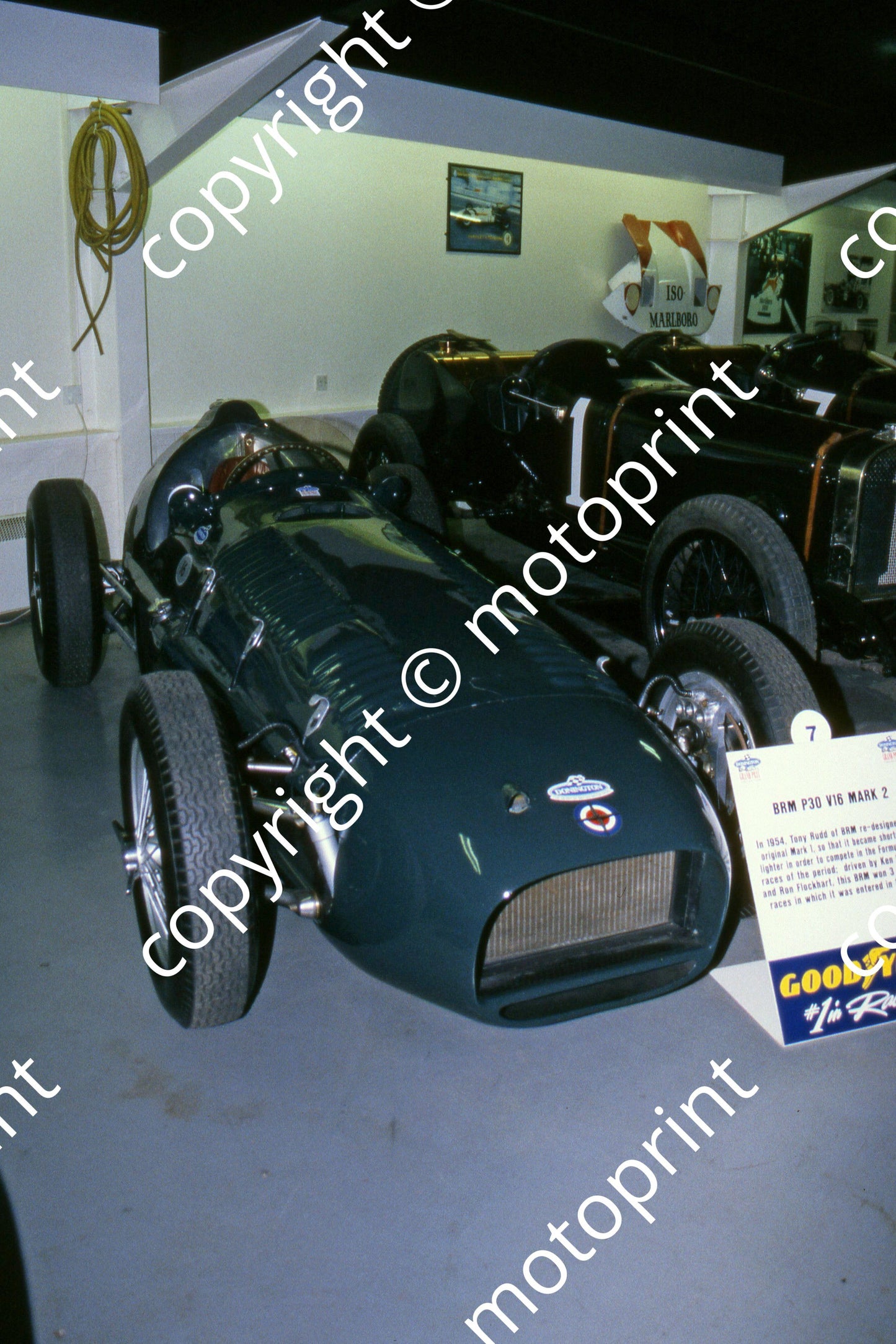 SS BRM V16 Mk 2 P30 dark green tinted green