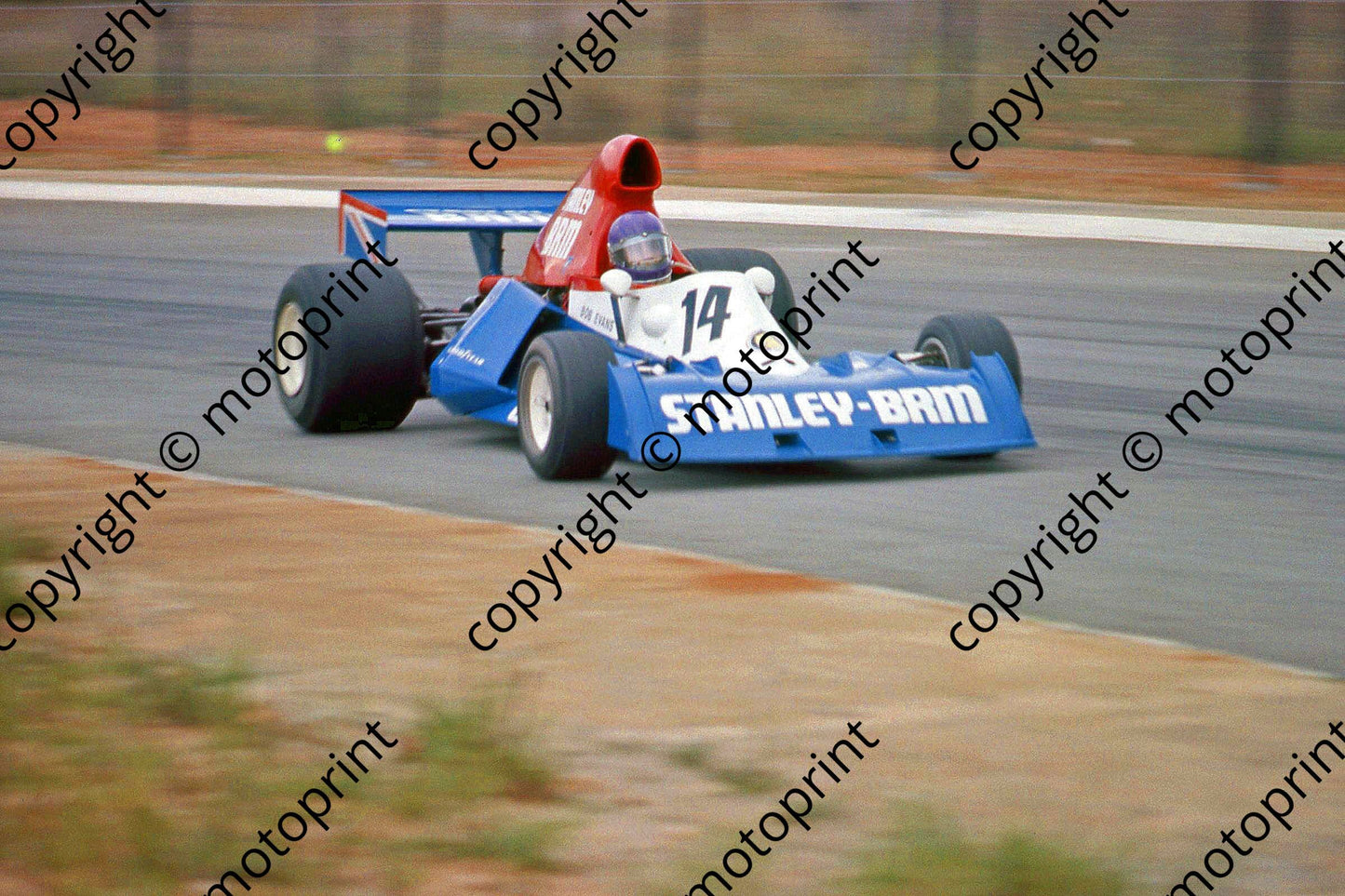 SS Bob Evans Stanley BRM P201