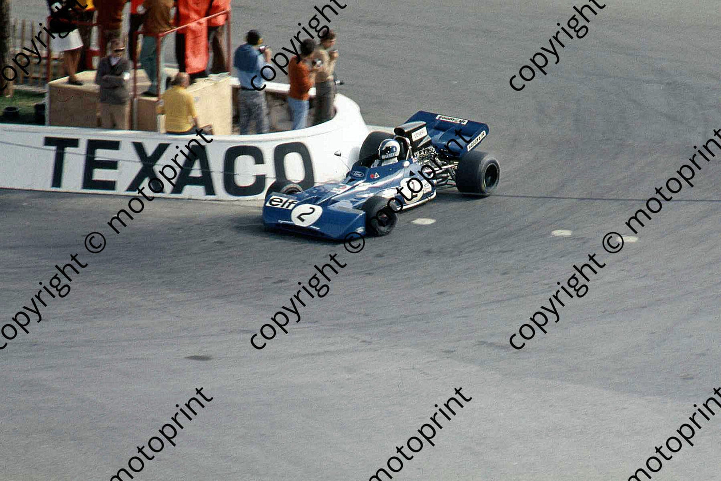 SS Cevert at hairpin practice