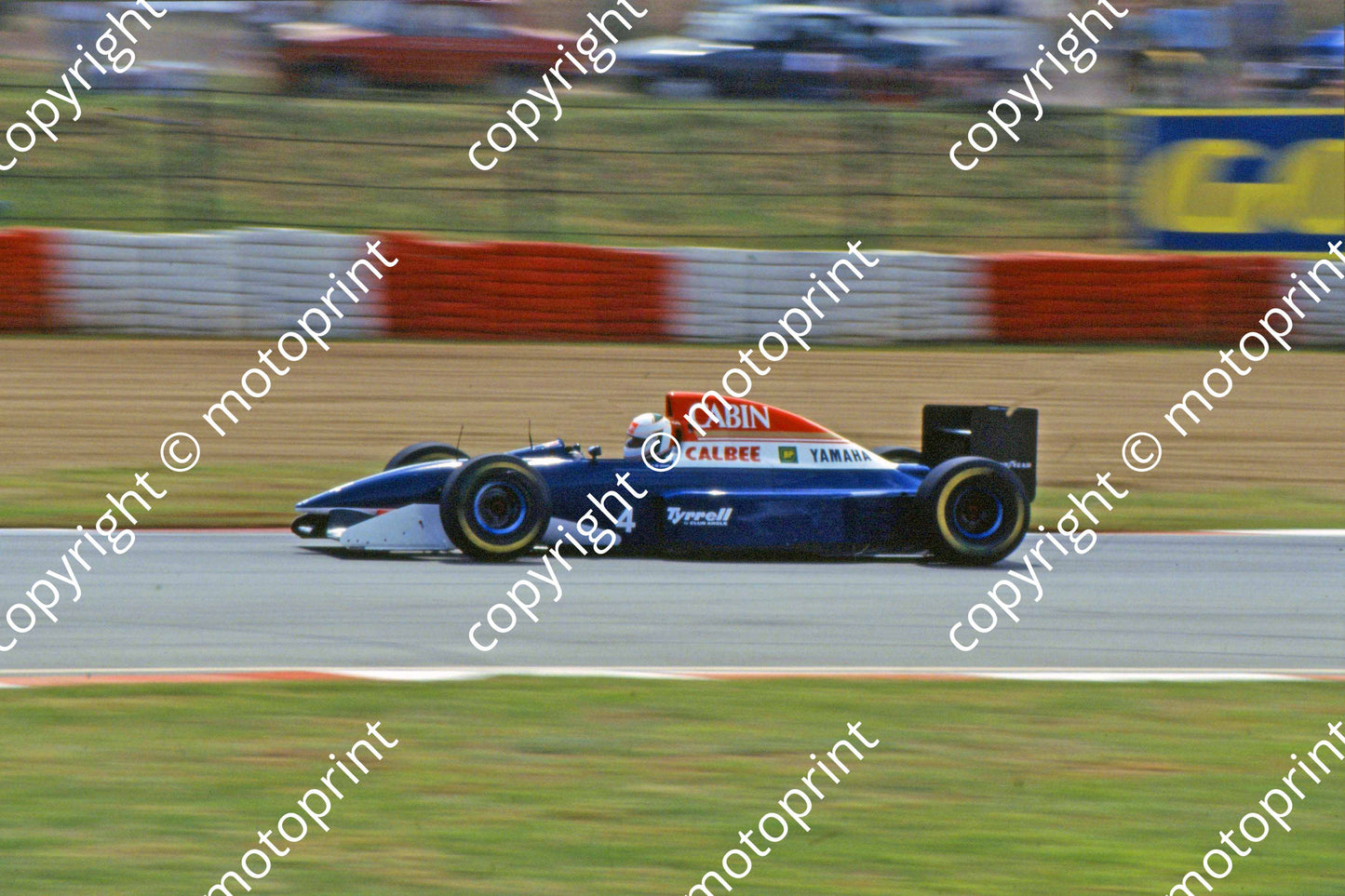 SS De Cesaris Tyrrell 020 (Burgess)