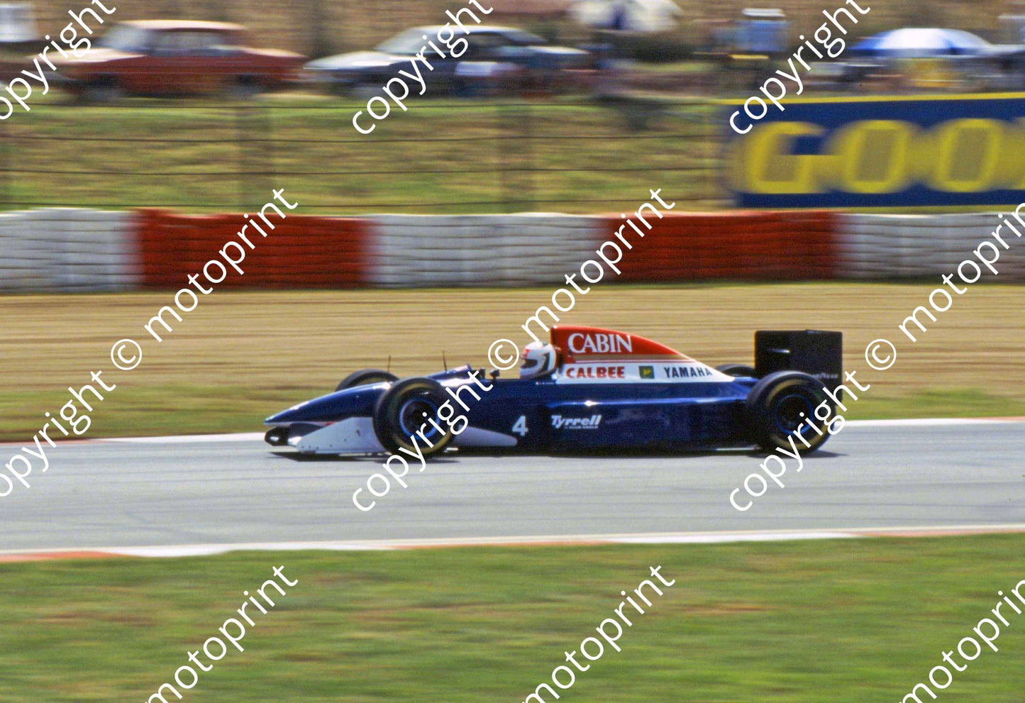 SS De Cesaris Tyrrell 020 (Burgess)