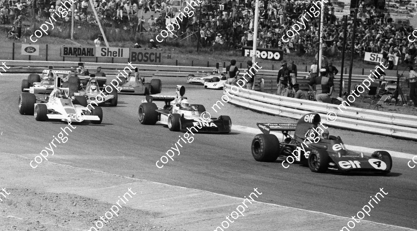 SS Depailler Mass Hill Brambilla Charlton Pescarolo I Scheckter Robarts 8 Keizan SA GP 1974 2