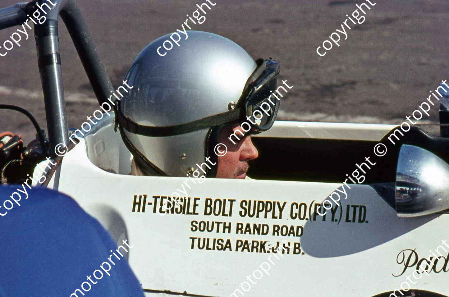 SS Driver in cockpit