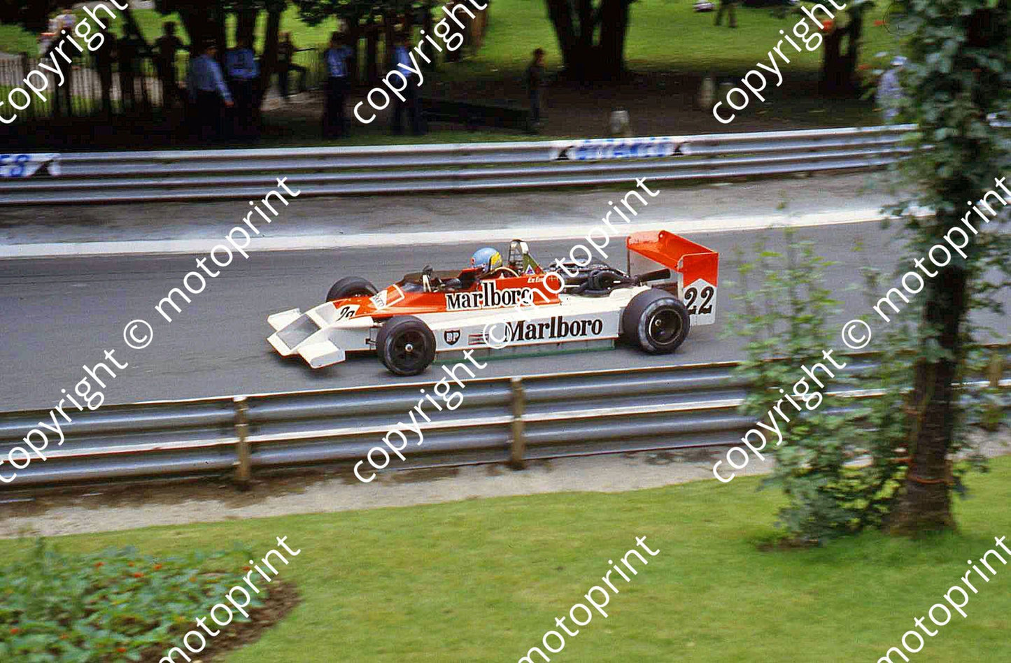 SS Eje Elgh March BMW 792 Marlboro Team Tiga practice