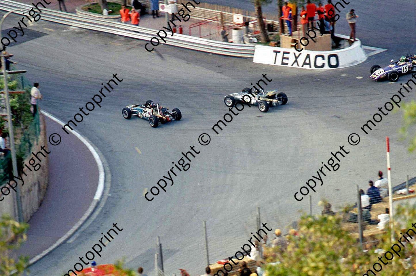 SS F Renaults at Gatsometer Hairpin all kinds of lines