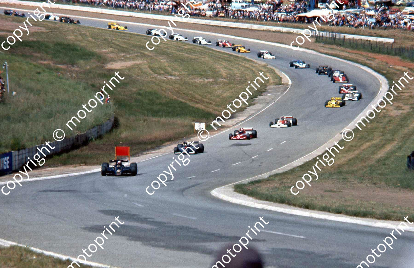 SS Ist lap Andretti Scheckter Lauda