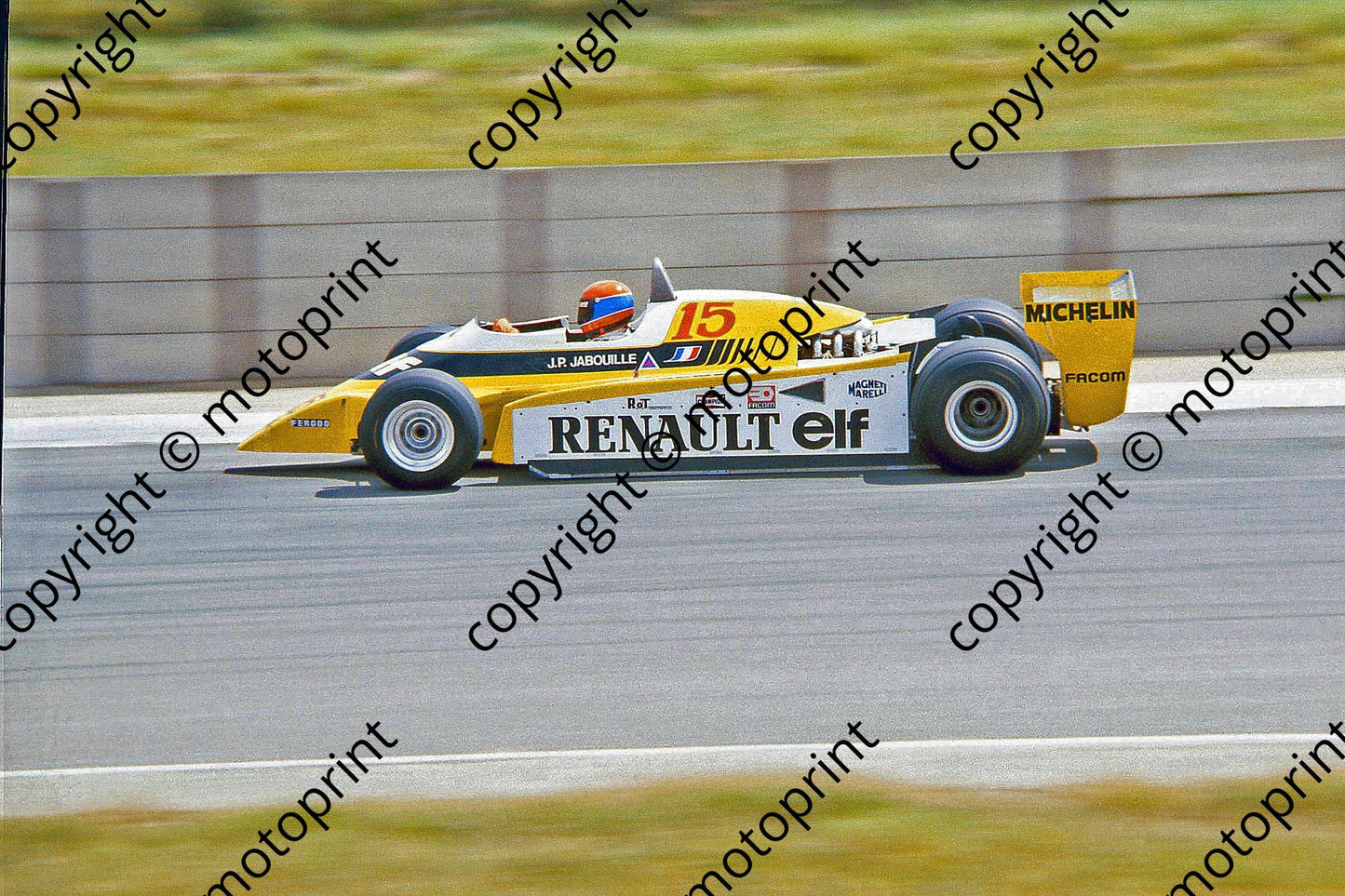 SS Jabouille Renault RE23 race