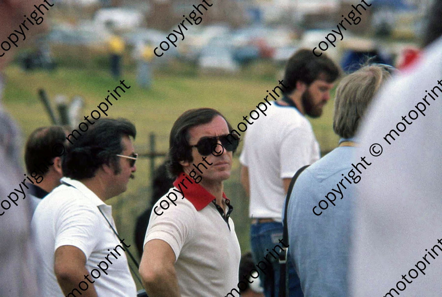 SS Jackie Stewart face in the crowd