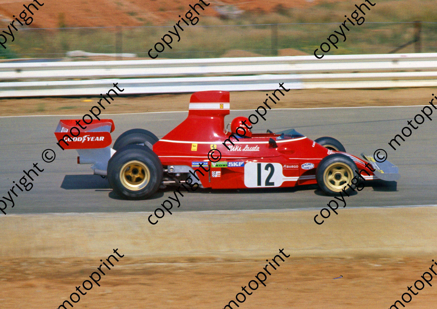 SS Lauda Ferrari 312B3 scanned A4