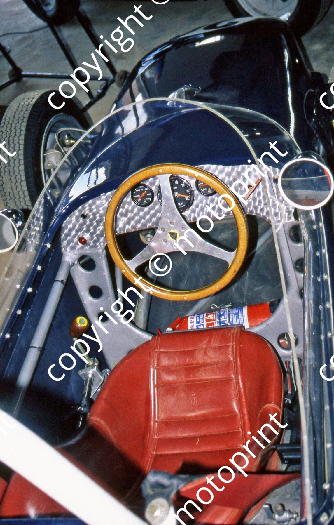 SS Lotus 18 FJ cockpit