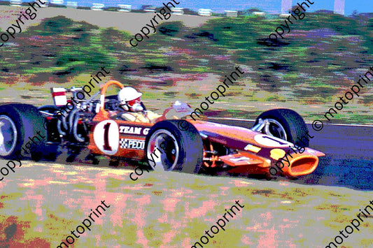 SS Love Lotus 49 no wings poster
