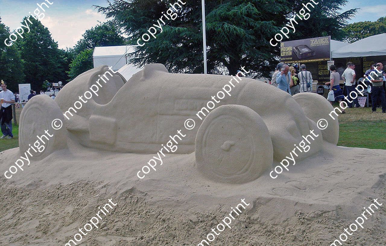 SS Mercedes W125 sand racer