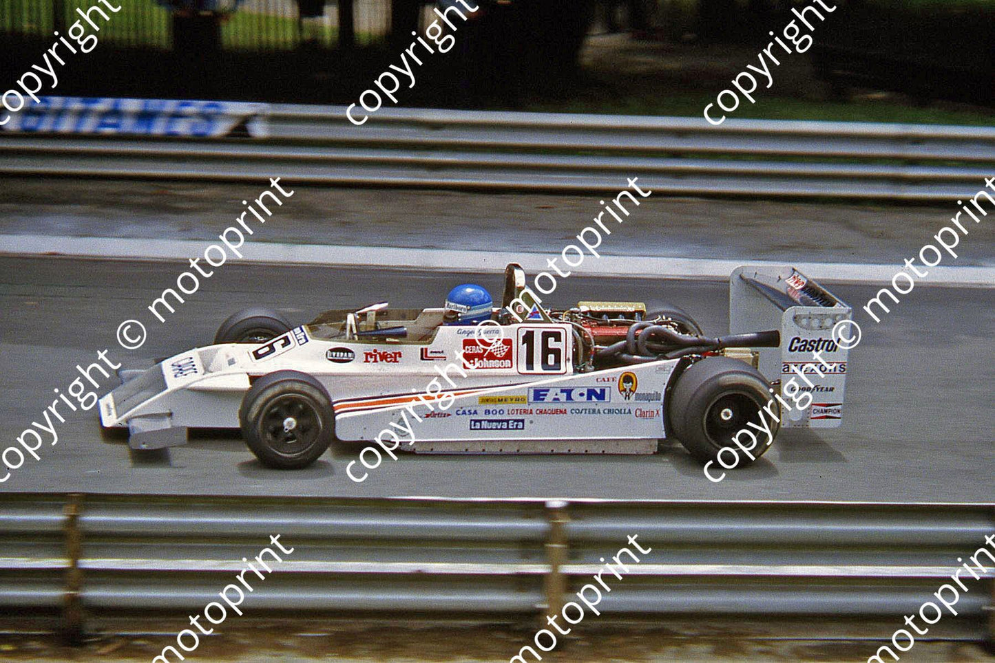 SS Miguel Guerra March BMW 792 practice