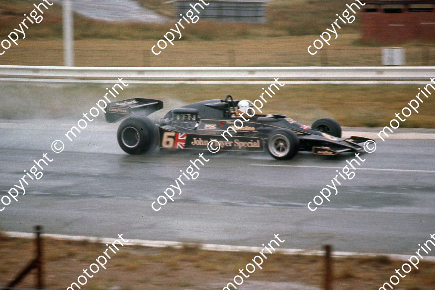 SS Nillson Lotus 78 rain practice
