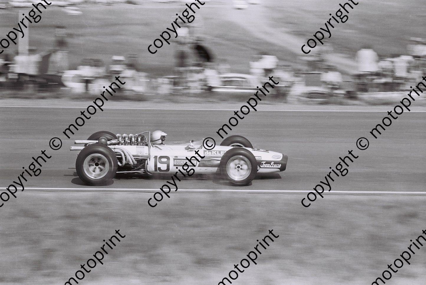 SS P De Klerk Brabham Repco BT20 DNF clutch