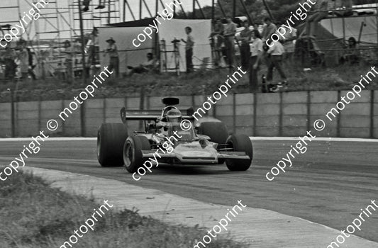 SS Peterson Lotus 72D note left rear tyre SA GP 1973 1