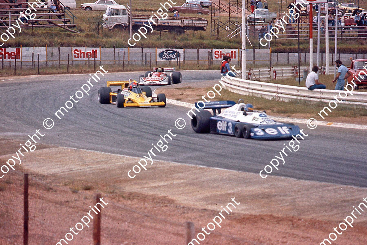 SS Peterson, Fittipaldi, Ribeiro at Clubhouse